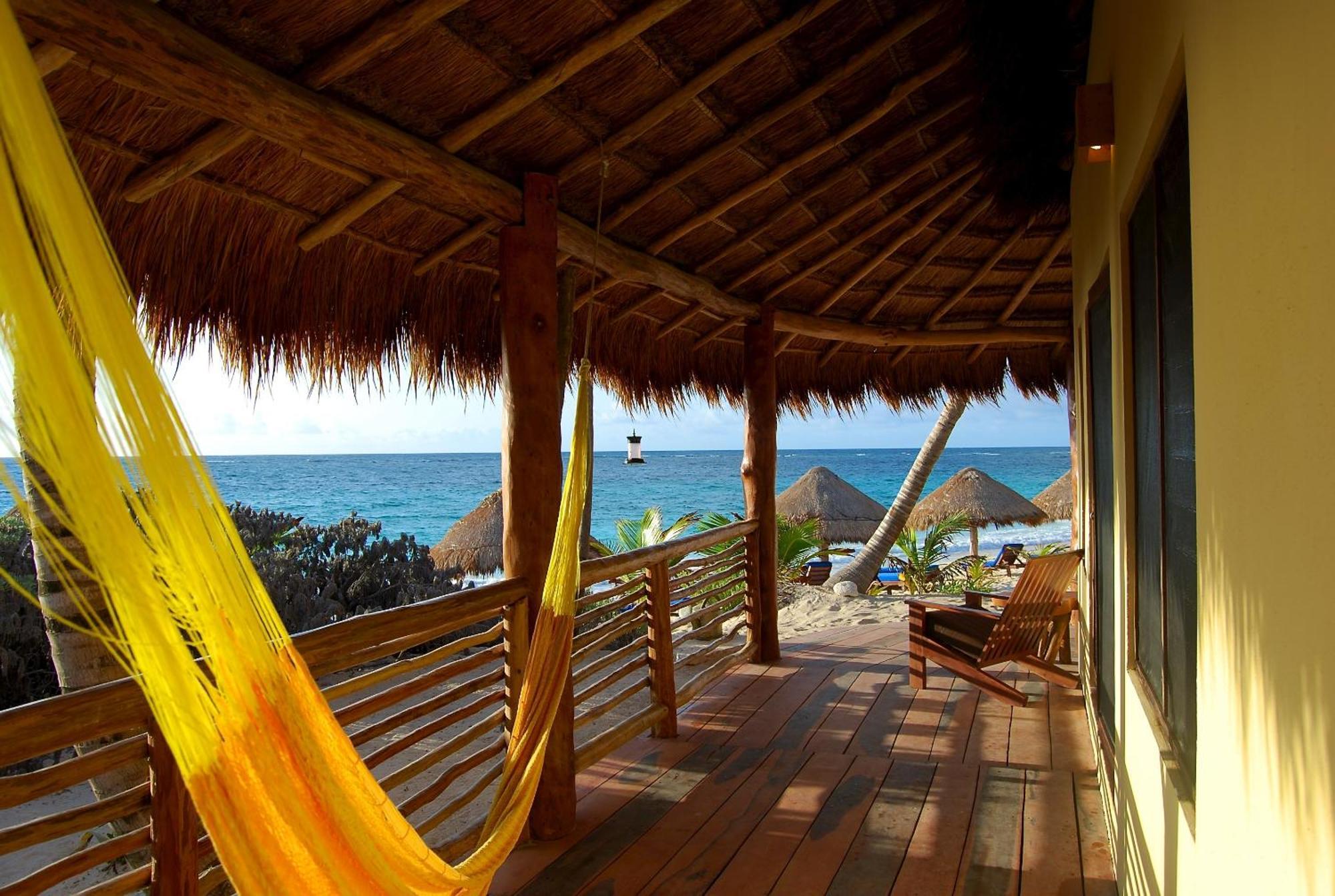 Sol Caribe Hotel Punta Allen Bagian luar foto